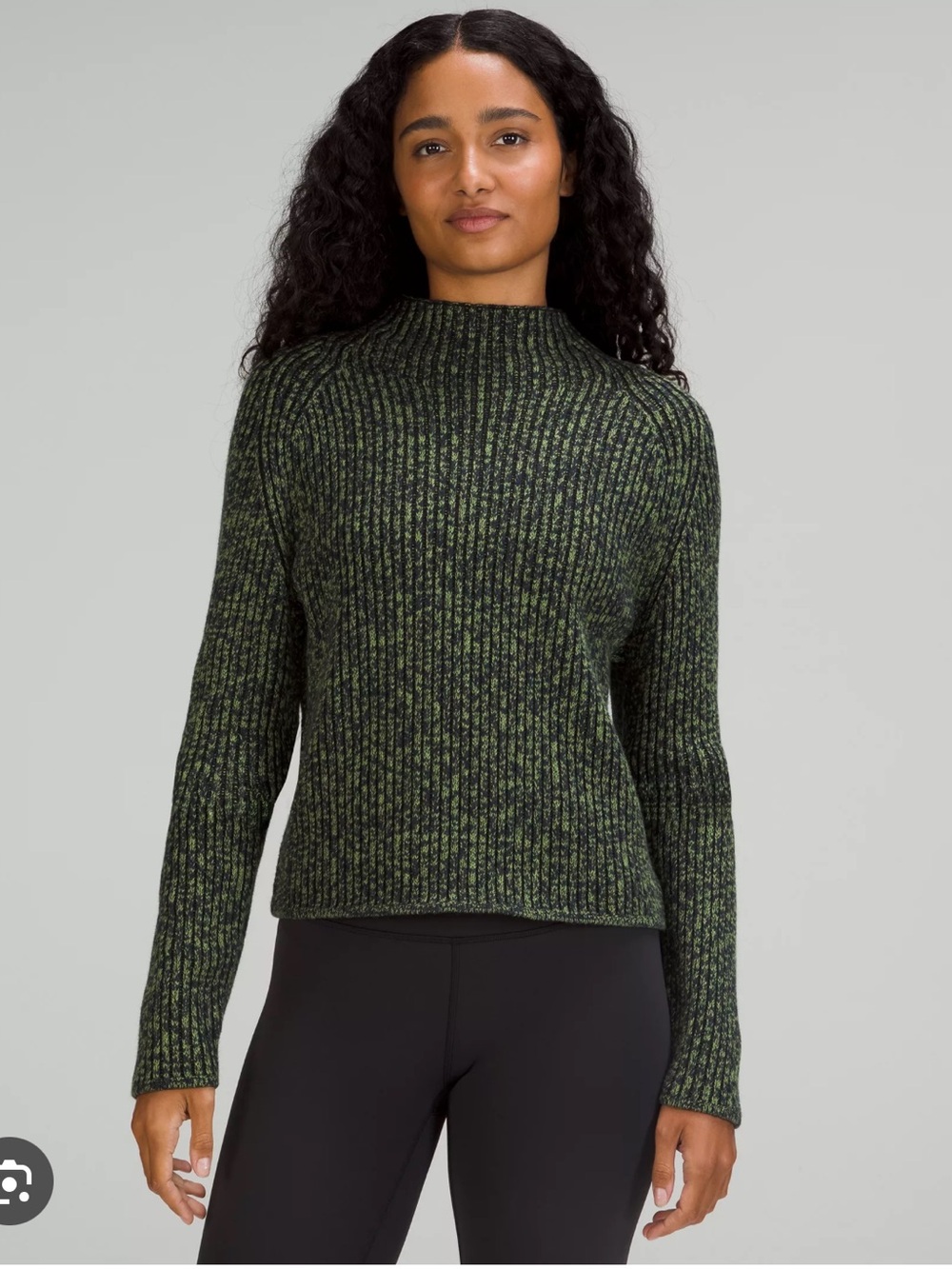 LULULEMON Cotton-Cashmere Blend Mockneck
Sweater